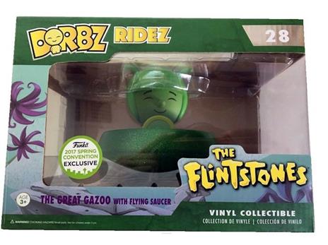 Action Figure The Flintstones POP! Ridez Vinyl Vehicle with Dorbz The Great Gazoo 12 cm - 5