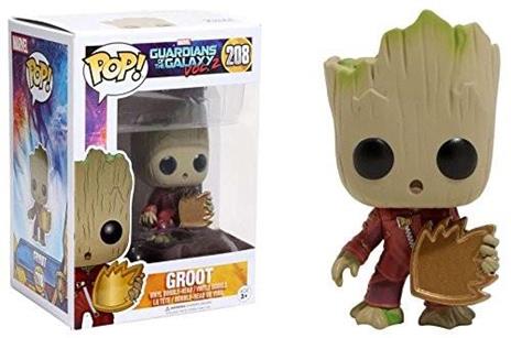 Funko POP! Marvel. Guardians of the Galaxy vol. 2 Young Groot with Shield - 2