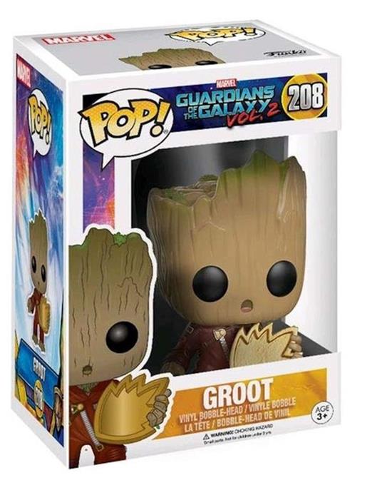 Funko POP! Marvel. Guardians of the Galaxy vol. 2 Young Groot with Shield -  Funko - Pop! Marvel - TV & Movies - Giocattoli | IBS