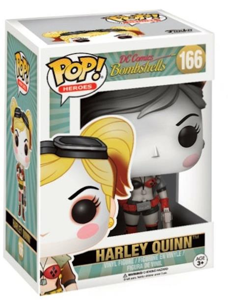 Funko POP! Heroes DC Comics Bombshells. Harley Quinn Flashback - 2