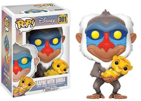 POP! Vinyl: Disney: The Lion King: Rafiki with Baby Simba - 3