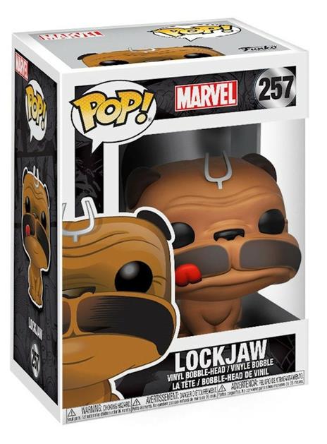 Funko POP! Marvel. Inhumans Lockjaw Bobble-Head - 3