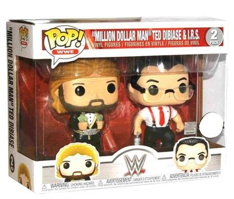 Funko POP! WWE. IRS & Million Dollar Man. 2-Packs - 3