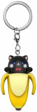 Funko Pocket POP! Bananya Keychain. Black Bananya