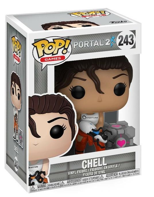 Funko POP! Games Portal 2. CHELL With Portal Gun - 3