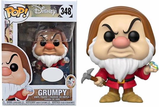 Funko POP! Disney. Snow White. Grumpy with Diamond Pick - Funko - Pop!  Disney - Cartoons - Giocattoli | IBS