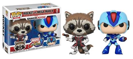 Funko POP! Games Marvel vs. Capcom Infinite. Rocket vs MegaMan X 2-PACK