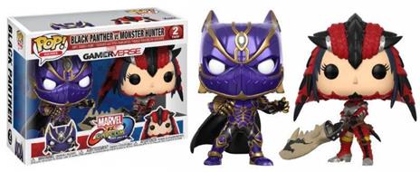 Funko POP! Games. Black Panther vs Monster Hunter 2-Packs