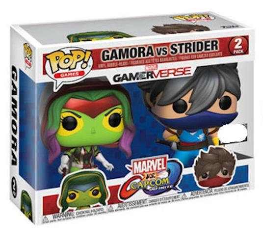 Pop! Capcom Vs Marvel: Gamora Vs Strider 2-Pack Le - 3