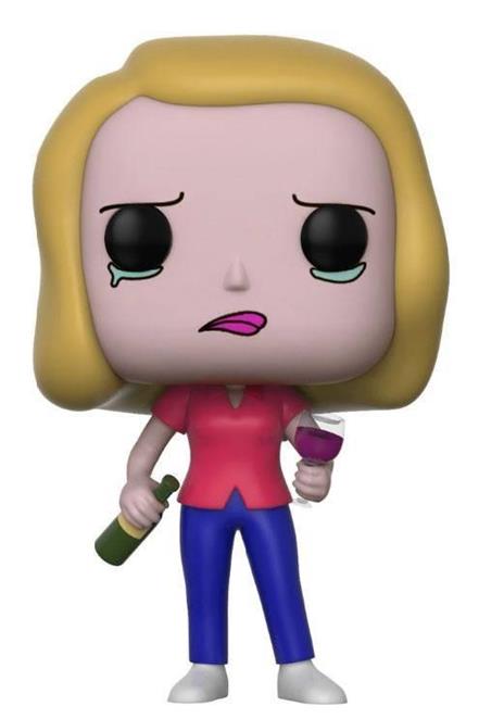 Funko POP! Animation. Rick & Morty Beth with Wine Glass - 2