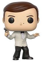 Funko POP! Movie. James Bond. White Tux Roger Moore Le