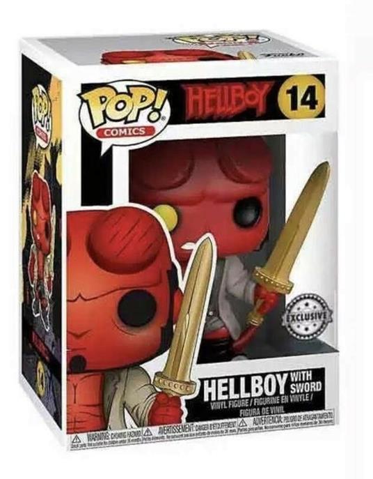 Funko Pop 14. Hellboy with Sword - 3