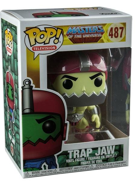 Masters of the Universe POP! Television Vinyl Figure Trap Jaw Metallic 9 cm - 3