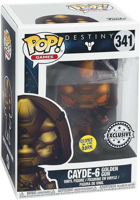 Pop! Games: Destiny. Cayde-6 With Golden Gun Le - 2