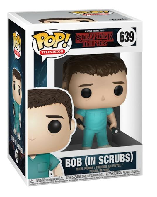 Funko POP! Strangers Things Series 2 Wave 5. Bob in Scrubbs - 3