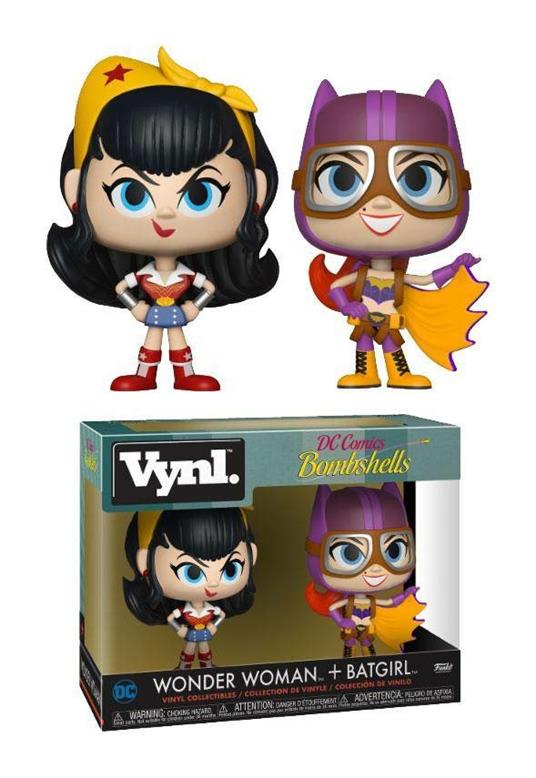 Dc Comics: Funko Vynl. Bombshells. Wonder Woman / Batgirl