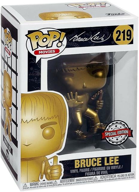 Funko POP! Game of Death. Bruce Lee (Gold) Vinyl Figure 10cm - 3