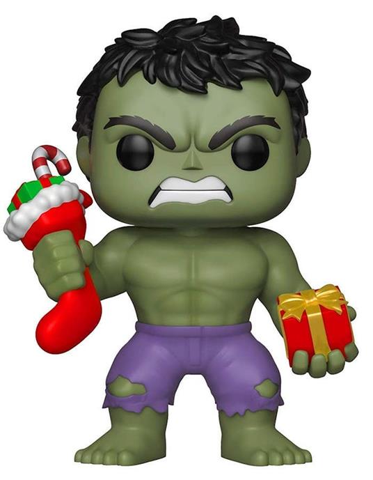 Funko POP! Marvel. Holiday. Hulk with Stocking & Plush - 2