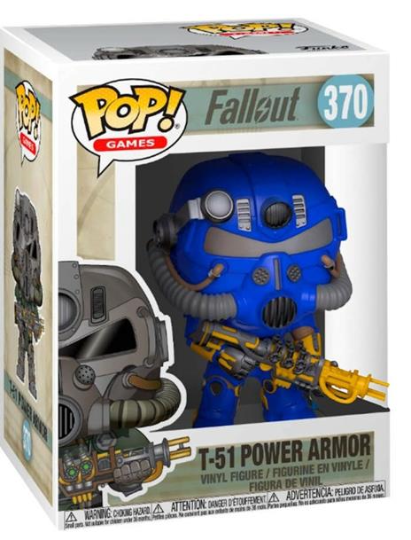 Pop Games Fallout T 51 Power Armor Vault Tech Vinyl Figure New! - 3