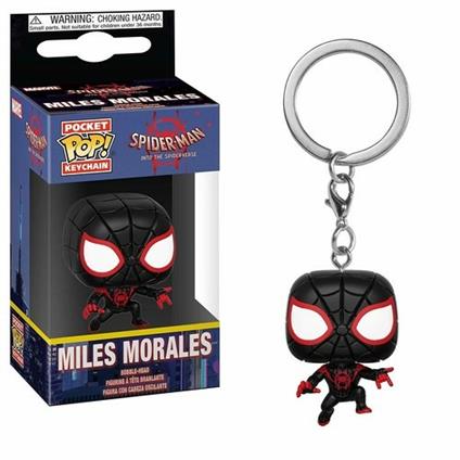 Funko Pop! Keychain. Animated Spider-Man. Miles Morales