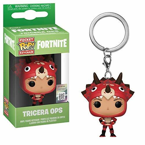 Funko Pop! Keychain. Fortnite S2. Tricera Ops