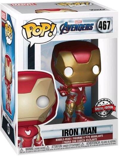 Avengers Endgame POP! Movies Vinyl Bobble-Head Figure Iron Man 9 cm - Funko  - TV & Movies - Giocattoli | IBS