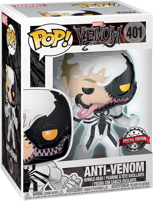 Set Pop Figura & Tee Marvel Anti-venom tg S Funko - Funko - TV & Movies -  Giocattoli | IBS