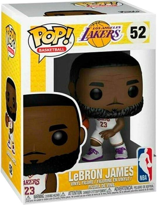 POP NBA: Lakers - Lebron James (White Uniform)