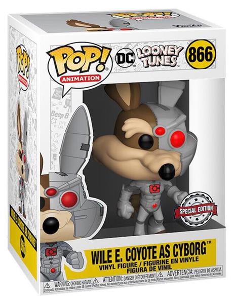 Looney Tunes: Funko Pop! Animation - Wile E. Coyote As Cyborg (Vinyl Figure 866) - 2