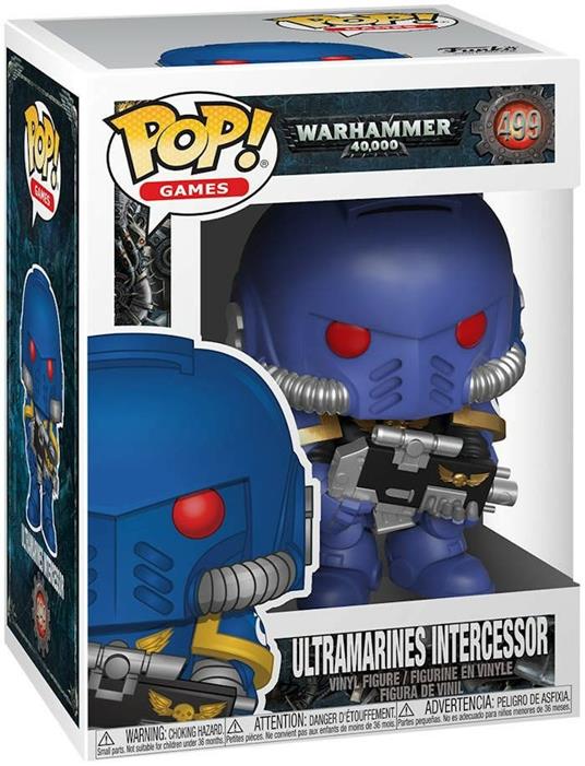 Funko Pop! Games. Warhammer 40K. Ultramarines Intercessor - 2