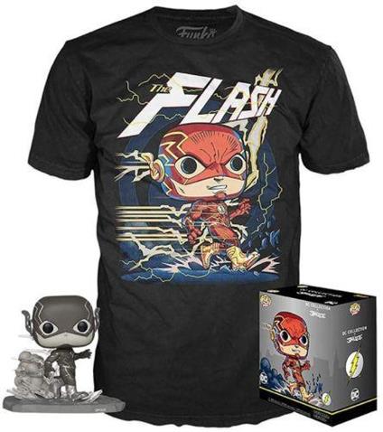 Funko Pop Tees Box The Flash Dc Jim Lee Tg M Vinyl Figure