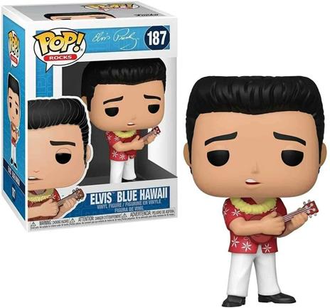 Elvis Presley Funko Pop! Rocks Elvis Blue Hawaii (Vinyl Figure 187) - 3