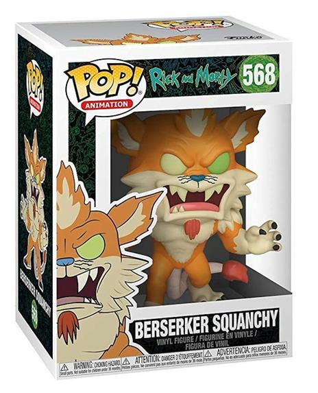 Funko Pop! Animation. Rick & Morty. Berserker Squanchy - 2