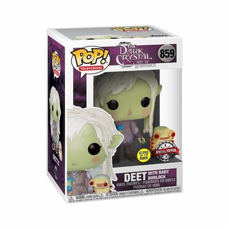 Funko POP! POP TV: Dark Crystal - Deet w/wings & glowing buddy Vinyl Figure 10cm - 2