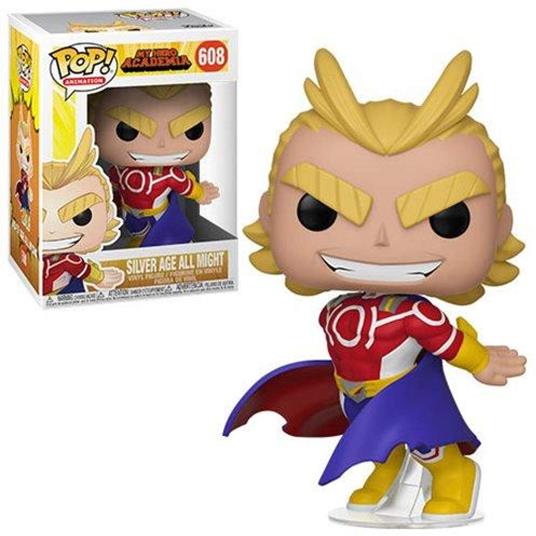 Funko POP Animation: MHA S3 All Might (Silver Age) - Funko - Pop! Vinyl -  Anime & Manga - Giocattoli