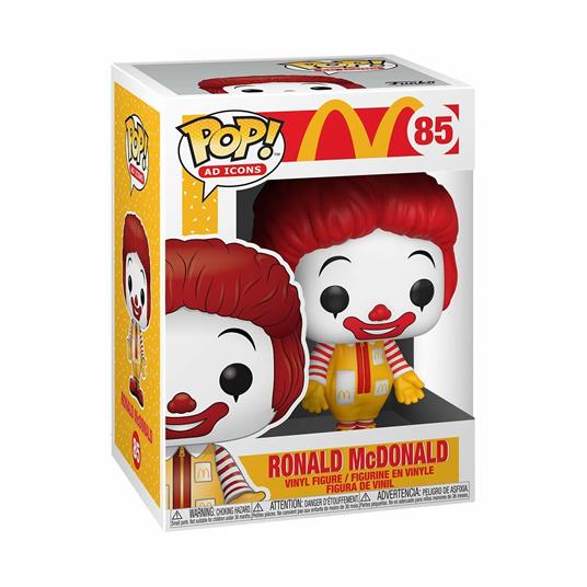 Figure POP!Mcdonalds-Ronald Mcdonald - Funko - Pop! - VIP e celebrità -  Giocattoli | IBS