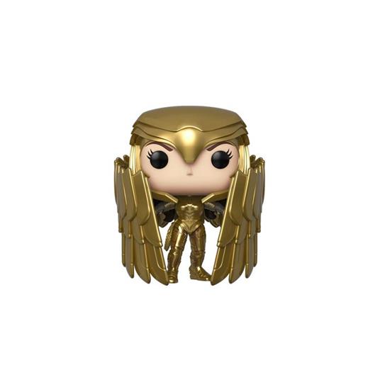 Esclusivo funko pop heroes: wonder woman 1984 wonder woman scudo oro (mt)