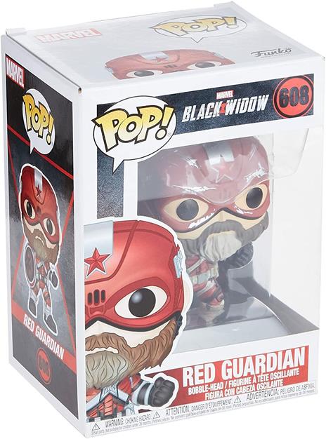 Figure POP! Vinyl Marvel. Black Widow. Guardia Rossa - 3