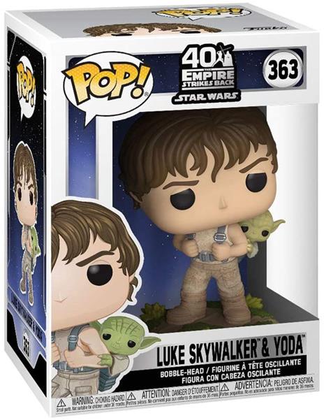 Funko POP Star Wars: ESB Training Luke with Yoda - 5