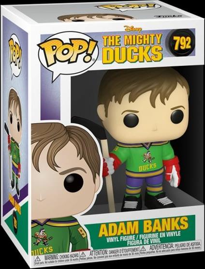 Disney Funko Pop! The Mighty Ducks Adam Banks Vinyl Figure 792