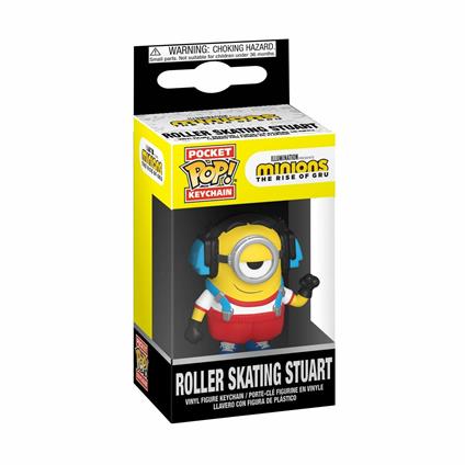 POP! Minions Portachiavi Stuart Skate