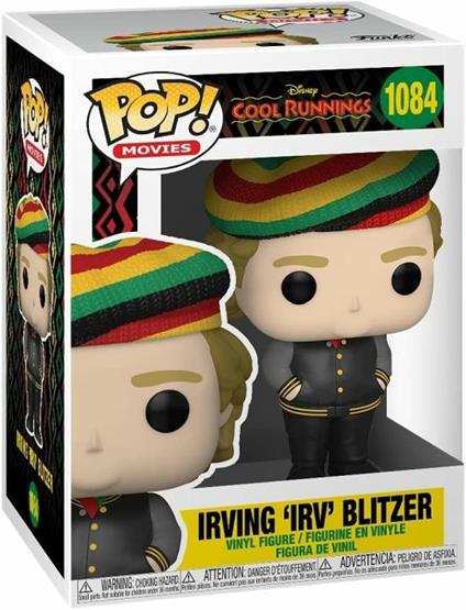 Cool Runnings Funko Pop! Movies Irving Irv Blitzer Vinyl Figure 1084