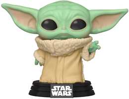 Star Wars 19474 Peluche Baby Yoda Mandalorian Originale Disney Play By Play  Multicolore 25cm