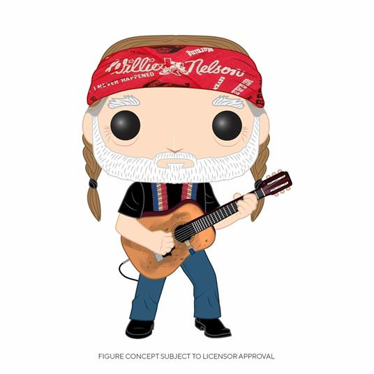 Figure POP! Vinyl Rocks. Willie Nelson