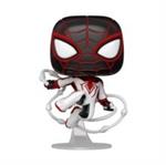 Marvel: Funko Pop! - Spider-Man Miles Morales - Miles Morales T.R.A.C.K. Suit (Bobble-Head) (Vinyl Figure 768)