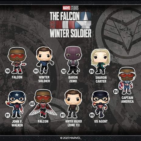 Funko POP: The Falcon & Winter Soldier - U.S. Agent - 3