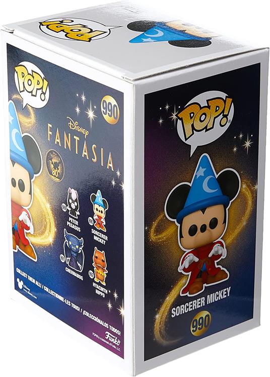 Funko POP Disney: Fantasia 80th- Sorcerer Mick - Funko - Pop! Vinyl -  Cartoons - Giocattoli | IBS