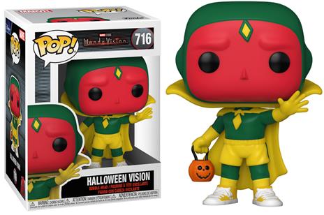 Funko Pop Marvel Tv Wandavision - Vision Halloween Vinyl Figure