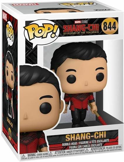 Marvel Funko Pop! Shang-Chi And The Legend Of The Ten Rings Shang-Chi Bobble-Head Vinyl Figure 844