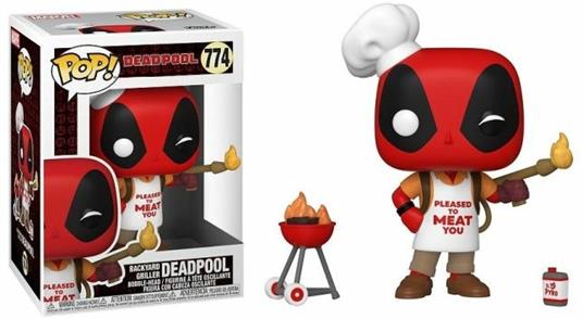 Funko POP Marvel: Deadpool 30th- Backyard Griller Deadpo